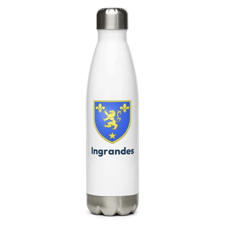 Gourde inox blason de Ingrandes