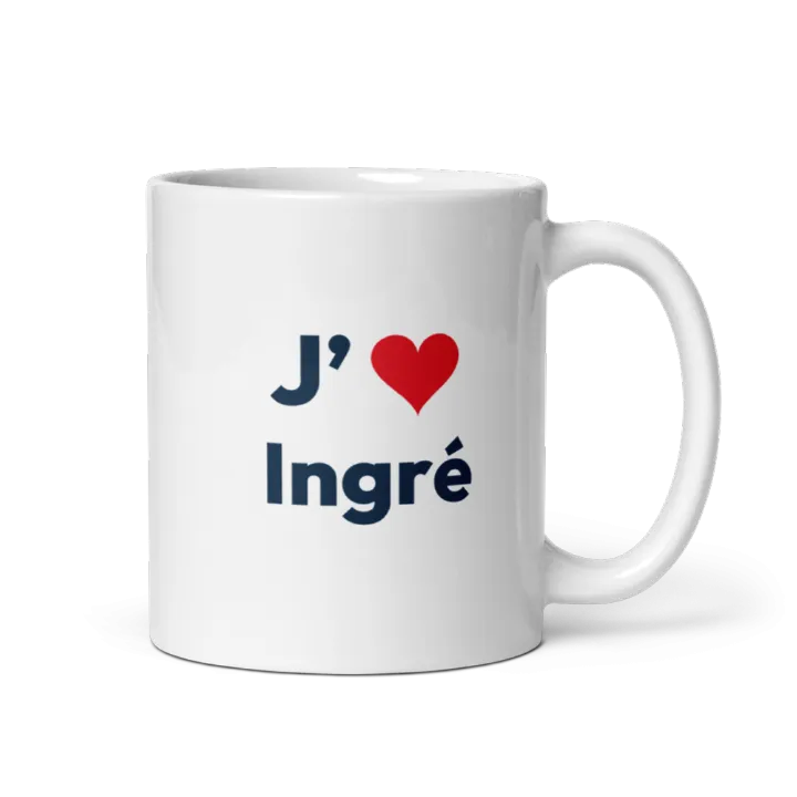 Mug « J’❤ Ingré »