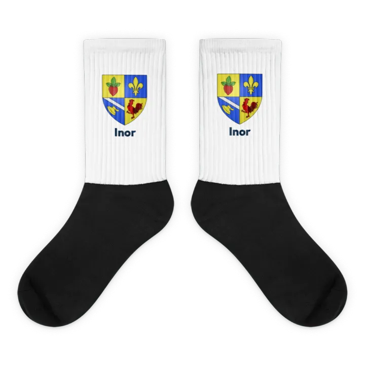 Chaussettes — blason d'Inor