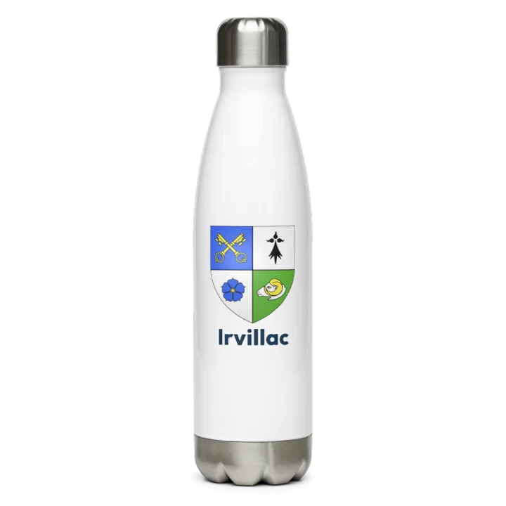 Gourde inox blason de Irvillac