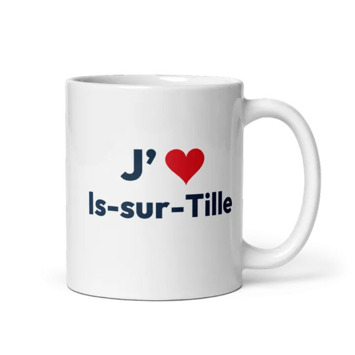 Mug « J’❤ Is-sur-Tille »