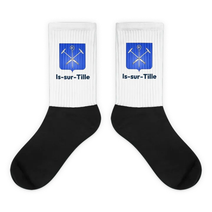 Chaussettes — blason d'Is-sur-Tille