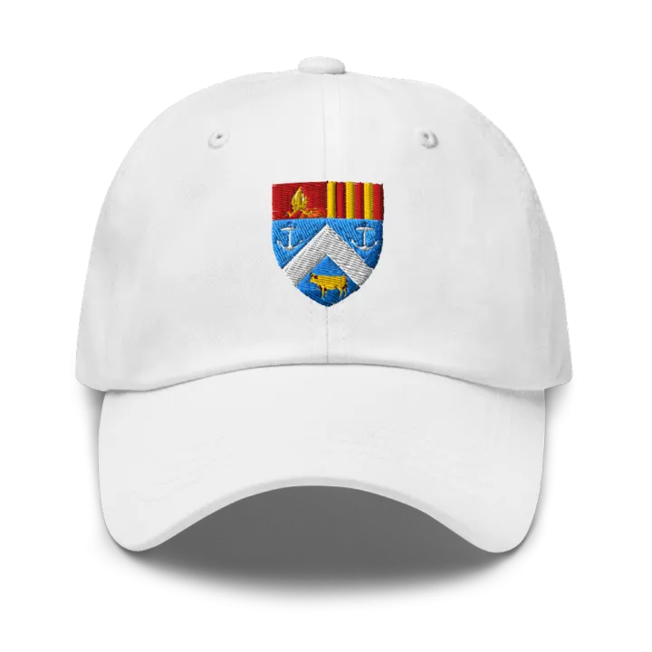 Casquette brodée blason de Isigny-sur-Mer