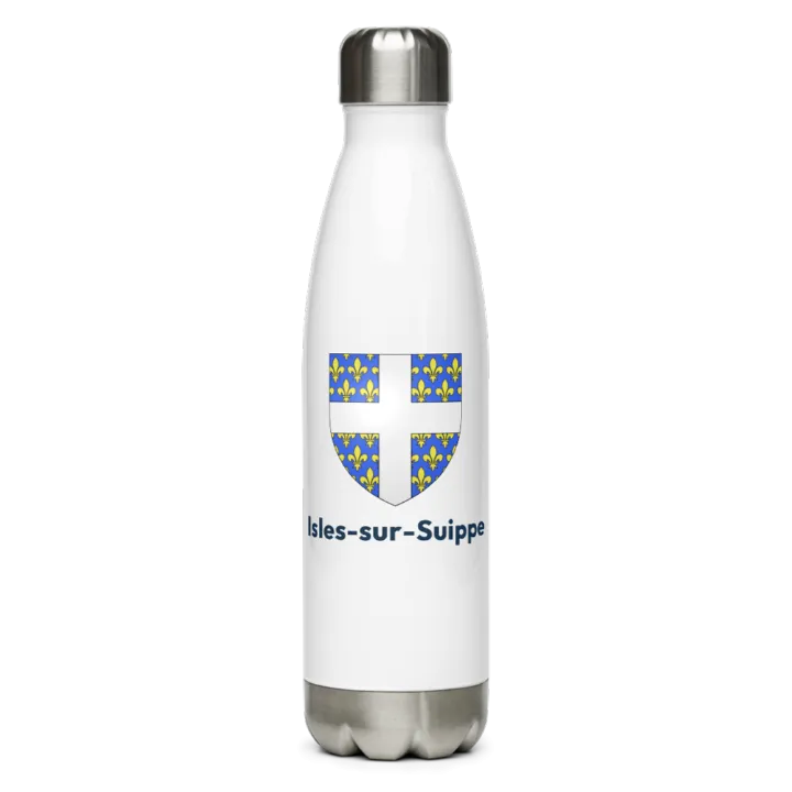 Gourde inox blason de Isles-sur-Suippe