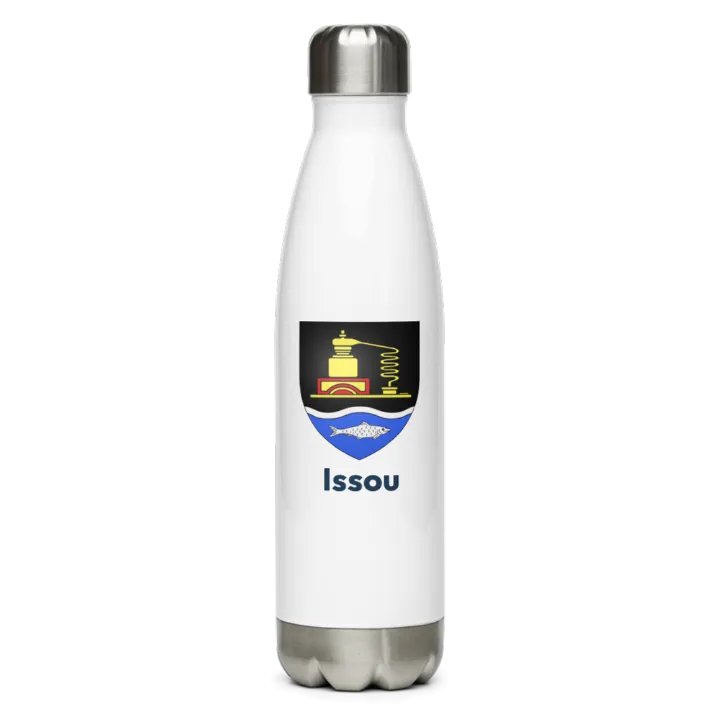 Gourde inox — blason d'Issou