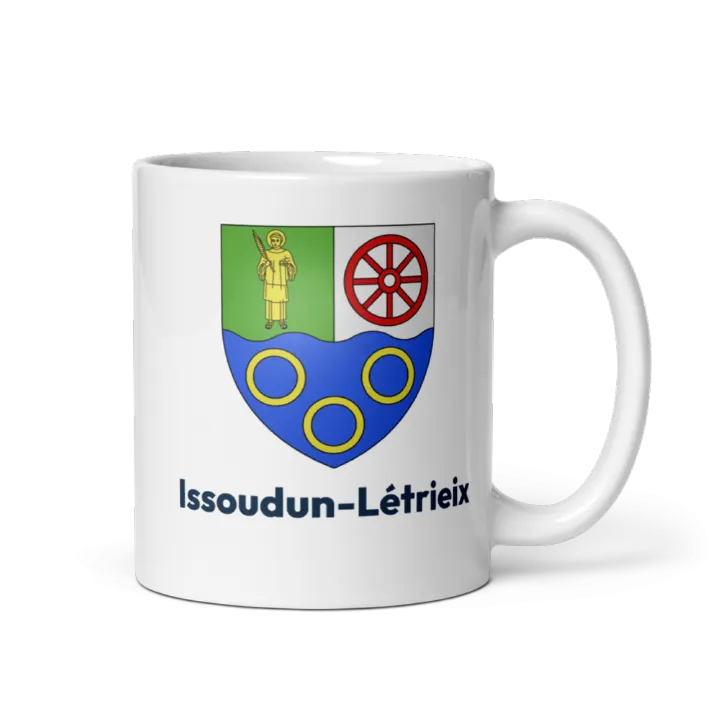 Mug blason de Issoudun-Létrieix