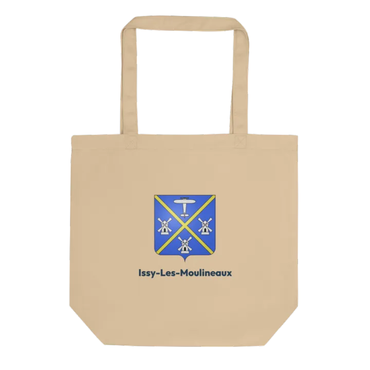 Tote bag coton bio — blason d'Issy-les-Moulineaux