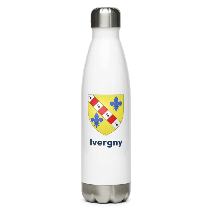 Gourde inox blason de Ivergny