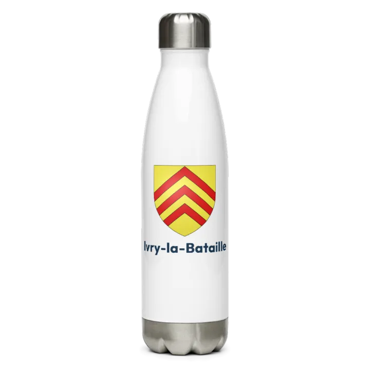 Gourde inox blason de Ivry-la-Bataille