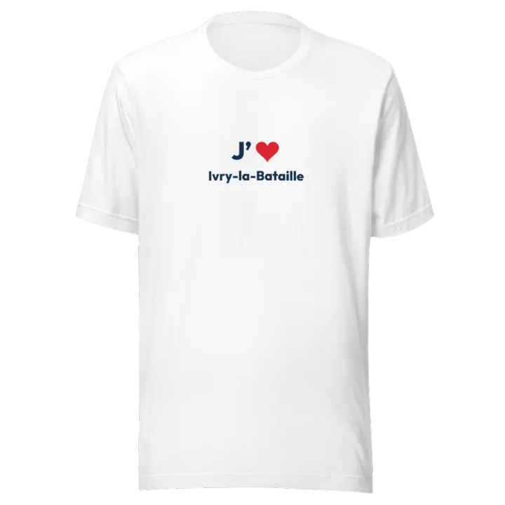 T-shirt « J’❤ Ivry-la-Bataille »