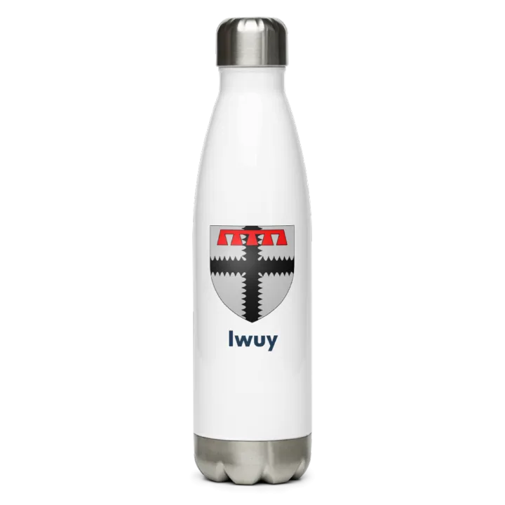 Gourde inox blason de Iwuy
