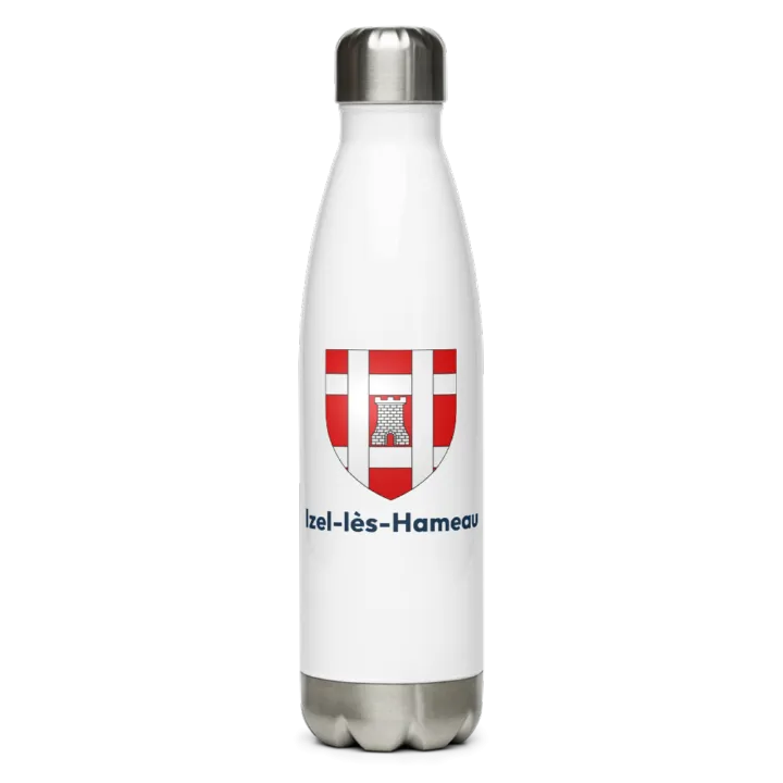 Gourde inox blason de Izel-lès-Hameau