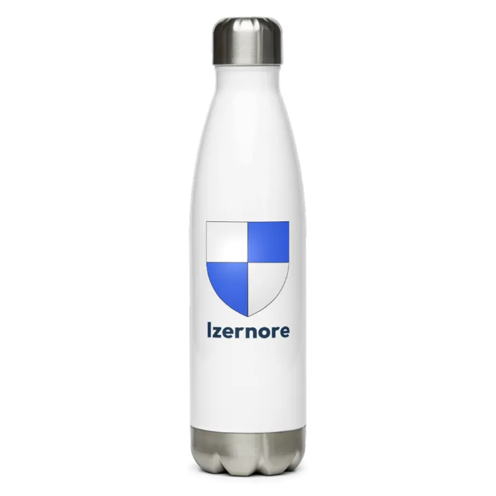 Gourde inox blason de Izernore
