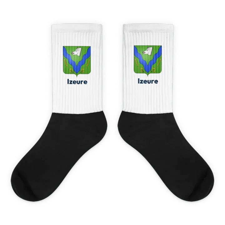 Chaussettes — blason d'Izeure