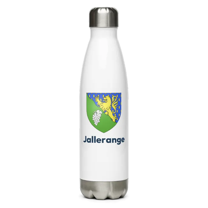 Gourde inox blason de Jallerange