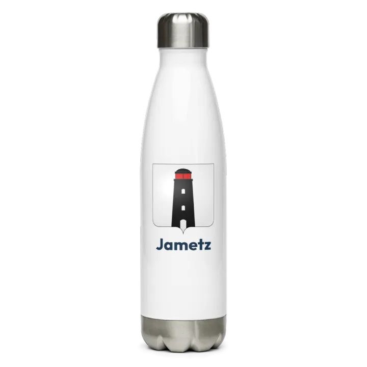 Gourde inox blason de Jametz
