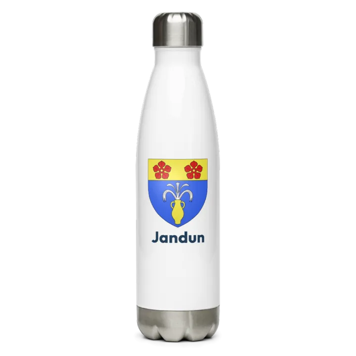 Gourde inox blason de Jandun