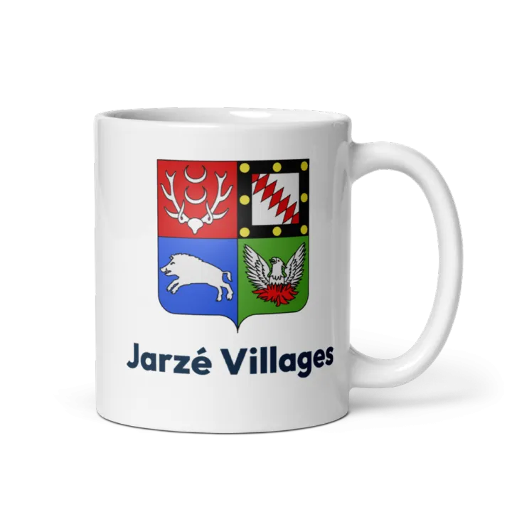 Mug blason de Jarzé Villages
