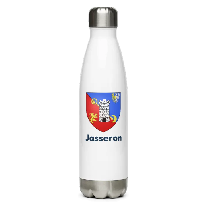 Gourde inox blason de Jasseron