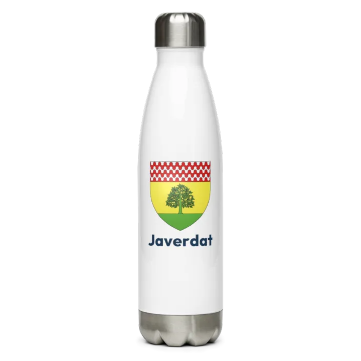 Gourde inox blason de Javerdat