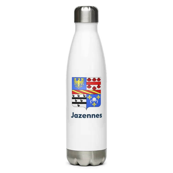 Gourde inox blason de Jazennes