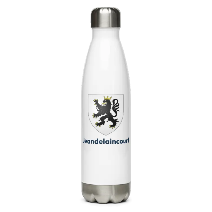 Gourde inox blason de Jeandelaincourt