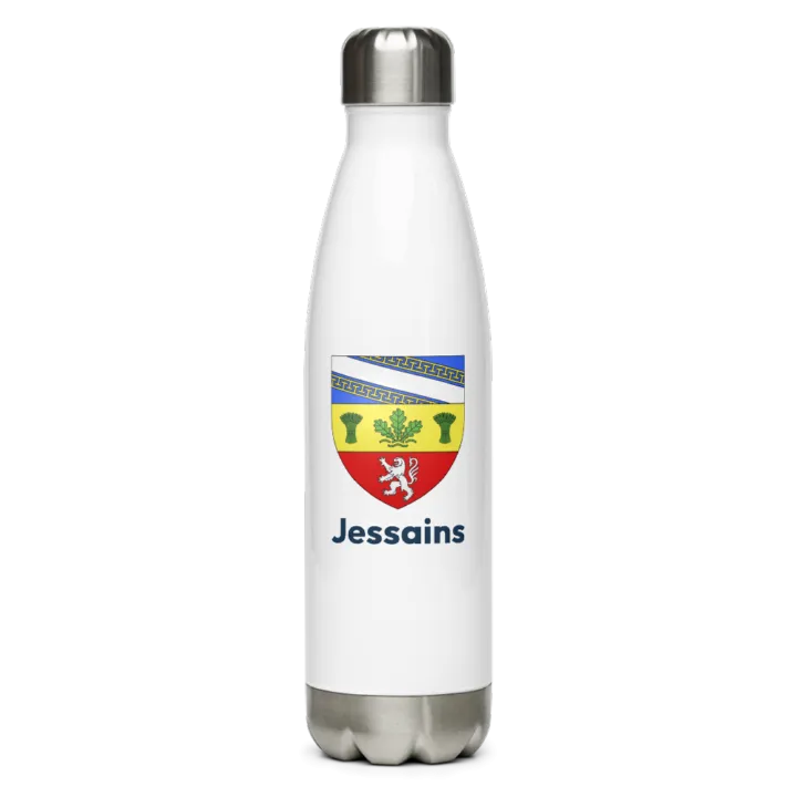 Gourde inox blason de Jessains
