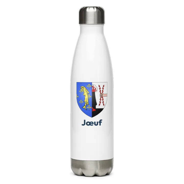 Gourde inox blason de Jœuf