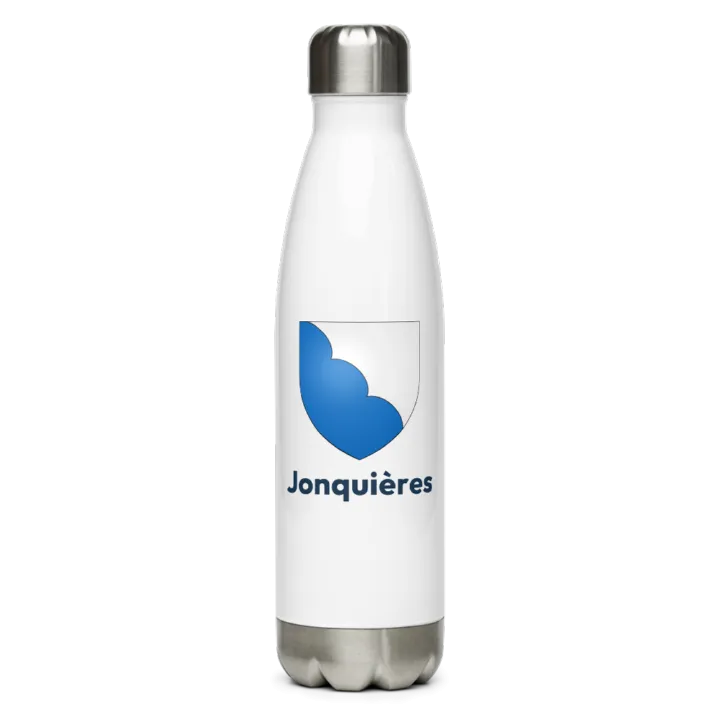 Gourde inox blason de Jonquières