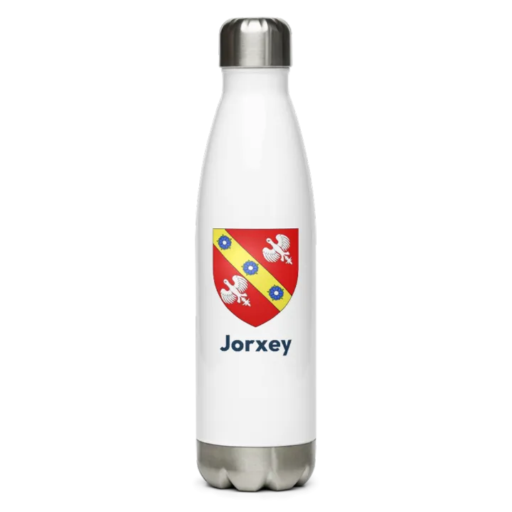 Gourde inox blason de Jorxey