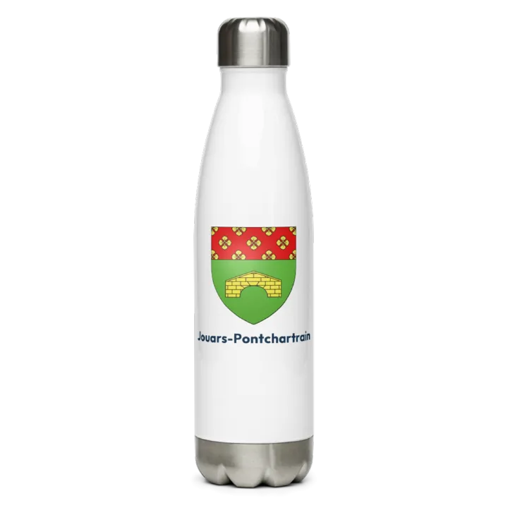 Gourde inox blason de Jouars-Pontchartrain
