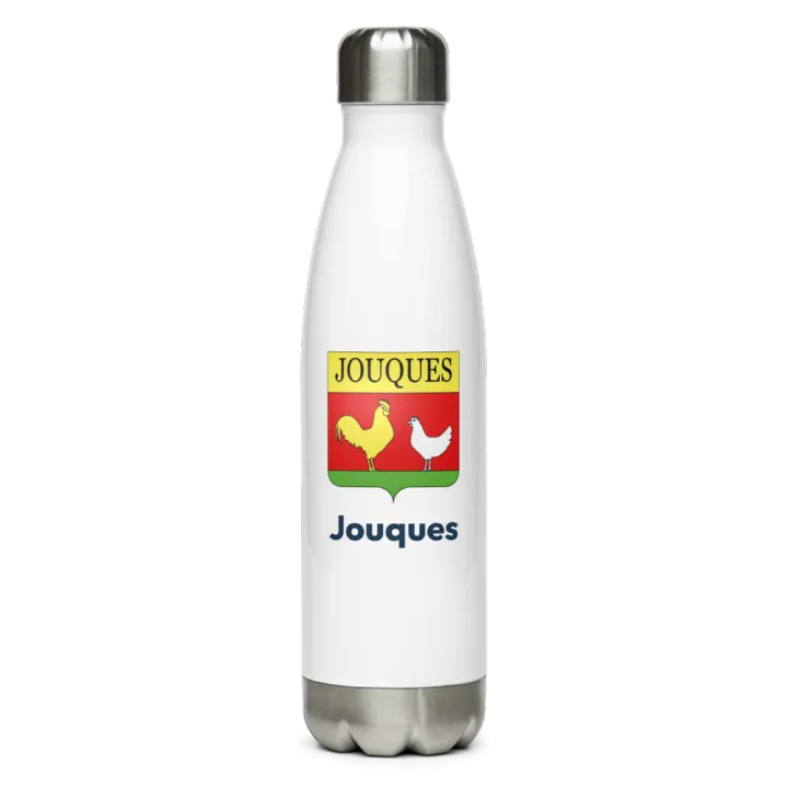 Gourde inox blason de Jouques
