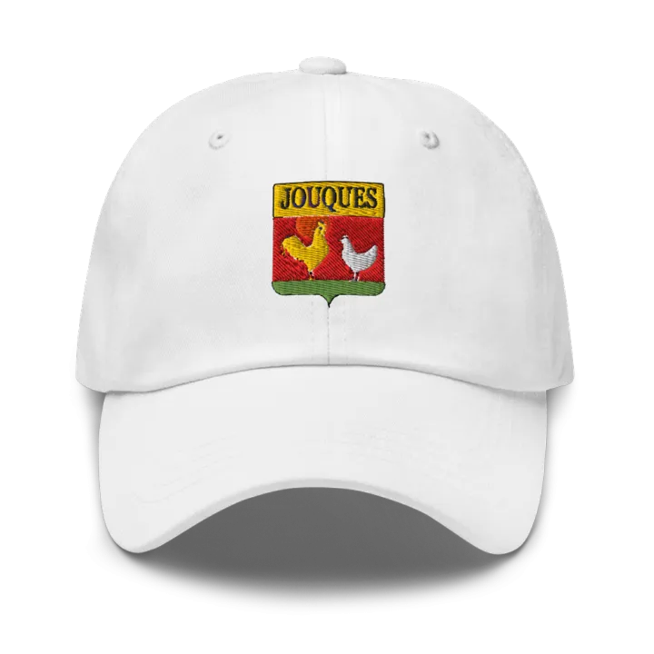 Casquette brodée blason de Jouques