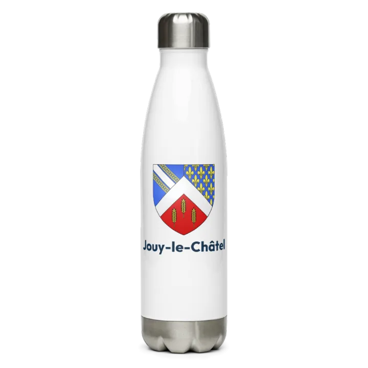 Gourde inox blason de Jouy-le-Châtel