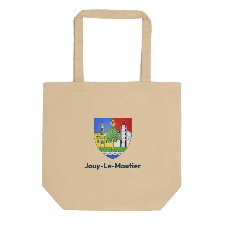 Tote bag coton bio — blason de Jouy-le-Moutier