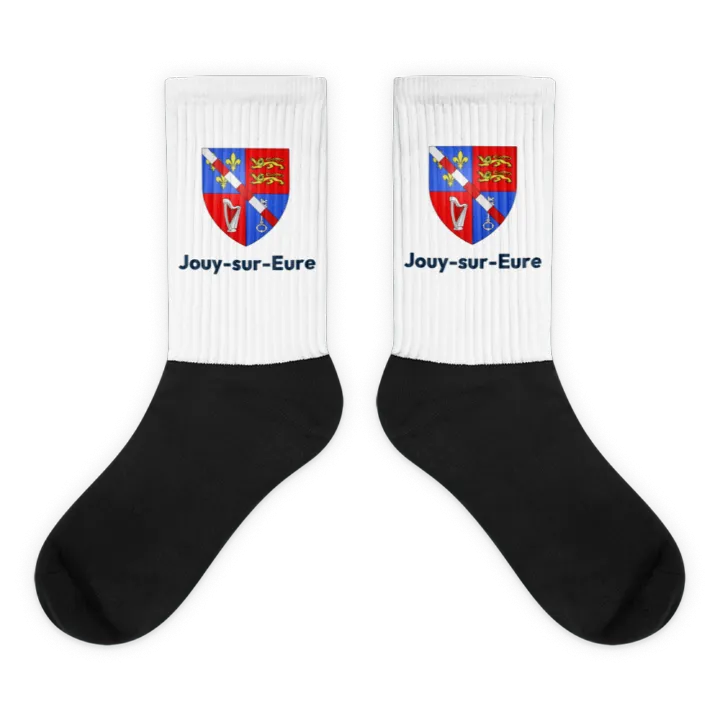 Chaussettes — blason de Jouy-sur-Eure