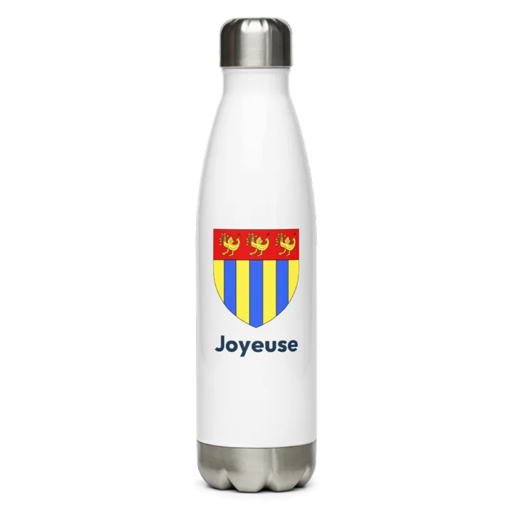Gourde inox blason de Joyeuse