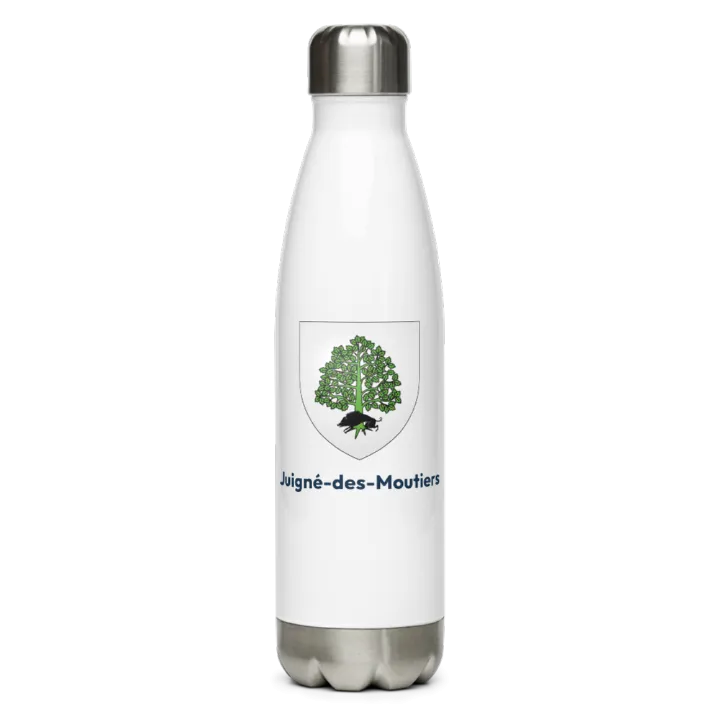 Gourde inox blason de Juigné-des-Moutiers