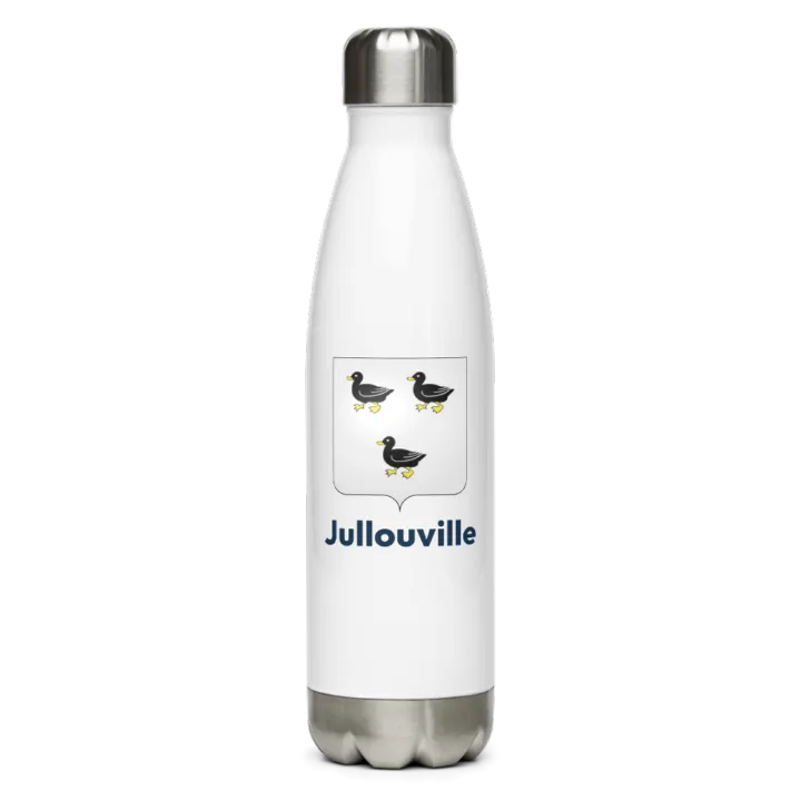 Gourde inox blason de Jullouville