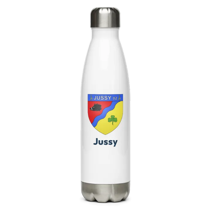 Gourde inox blason de Jussy