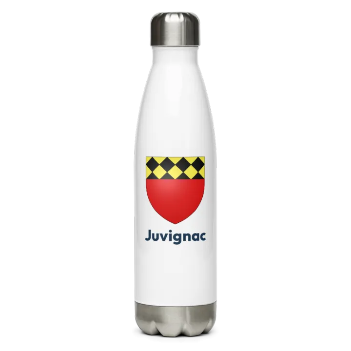 Gourde inox blason de Juvignac