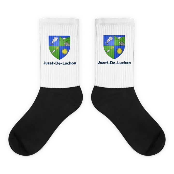 Chaussettes — blason de Juzet-de-Luchon