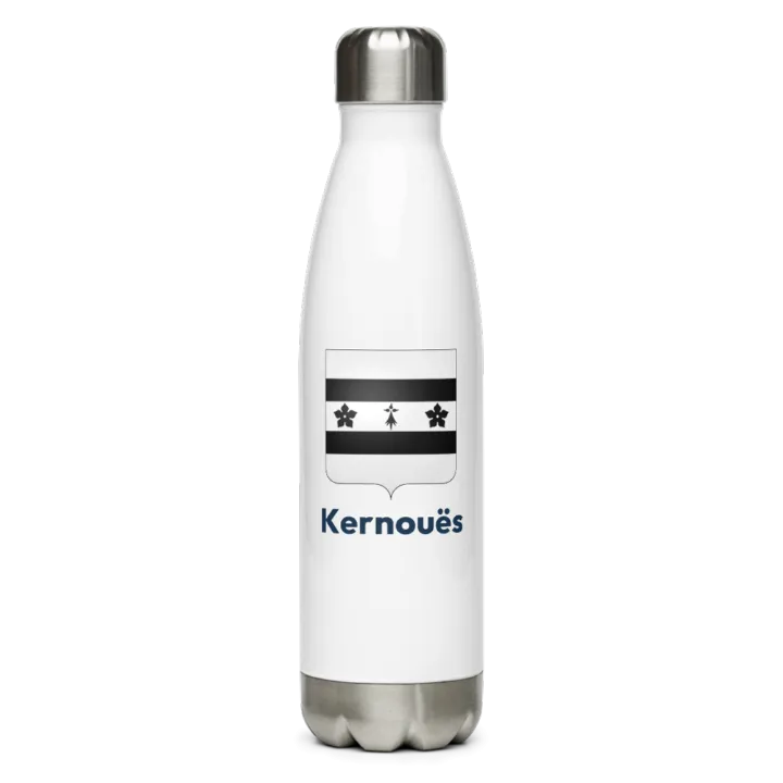 Gourde inox blason de Kernouës