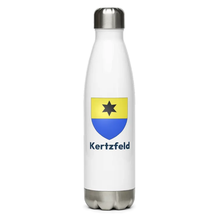 Gourde inox blason de Kertzfeld