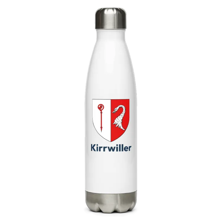 Gourde inox blason de Kirrwiller