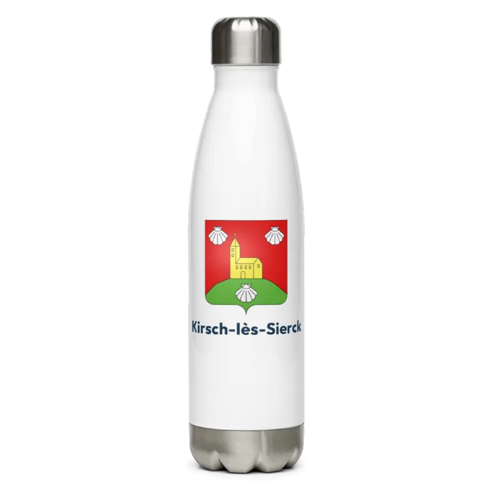 Gourde inox blason de Kirsch-lès-Sierck