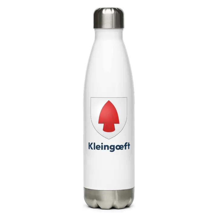 Gourde inox blason de Kleingœft