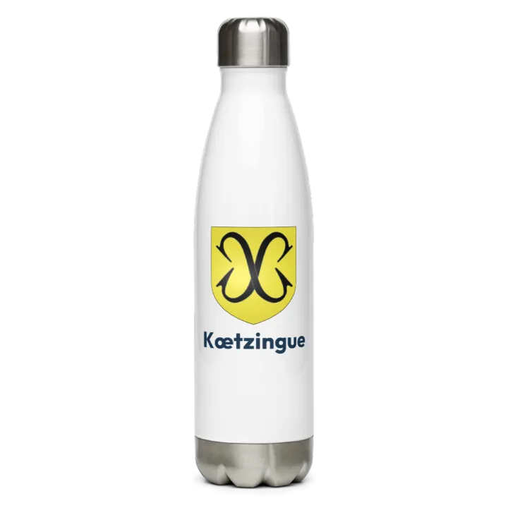 Gourde inox blason de Kœtzingue