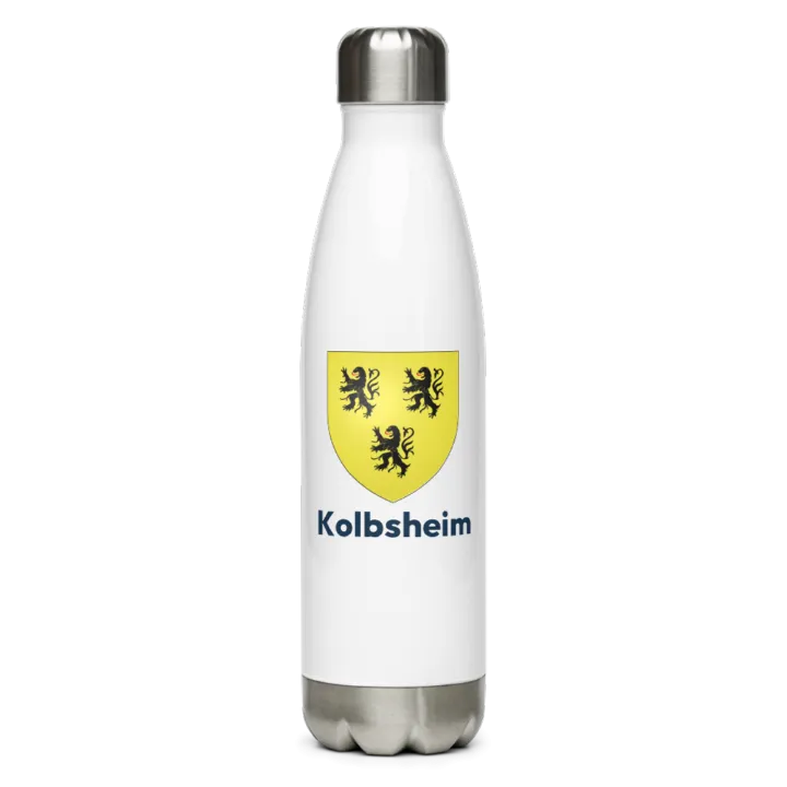 Gourde inox blason de Kolbsheim