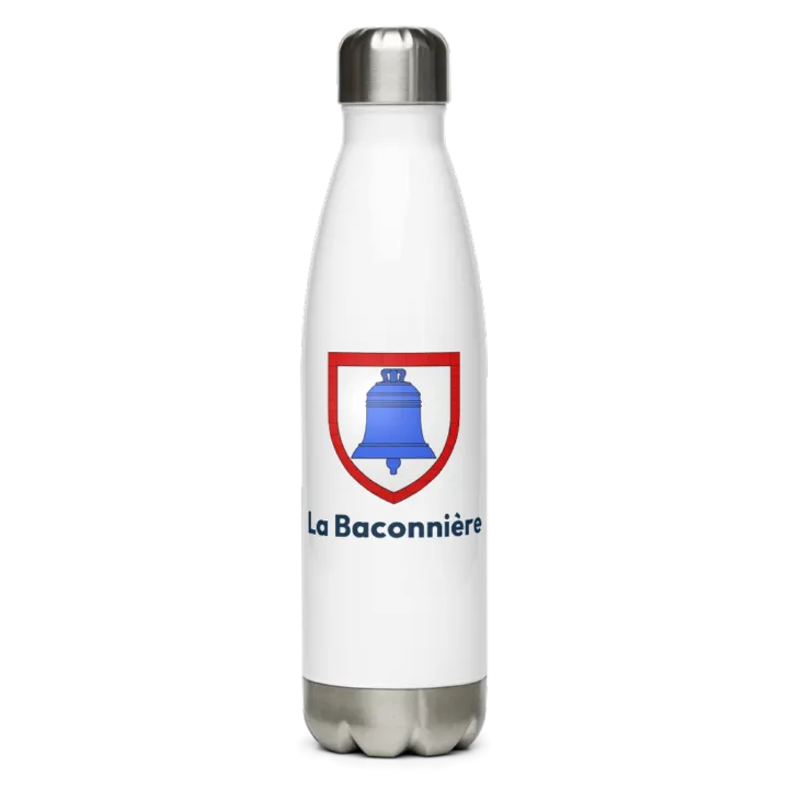 Gourde inox blason de La Baconnière